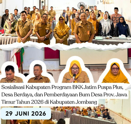 Sosialisasi Kabupaten Program BKK Jatim Puspa Plus