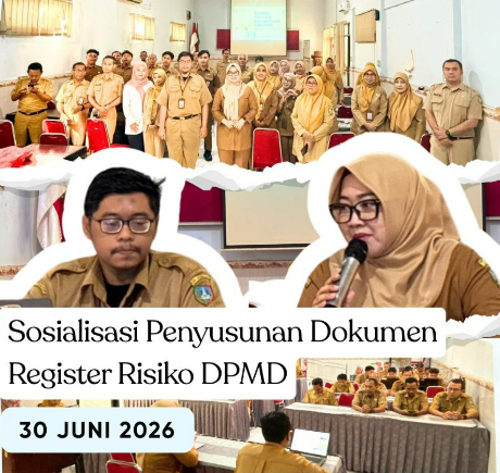Sosialisasi Penyusunan Dokumen Register Risiko Dinas Pemberdayaan Masyarakat dan Desa Kabupaten Jombang