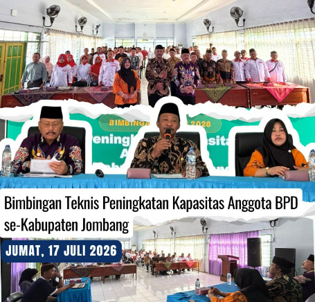 Bimbingan Teknis Peningkatan Kapasitas Anggota BPD se-Kabupaten Jombang